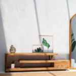 Jordin 3 Shelves Wooden TV Unit