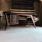 Desk And Two Units – 140×75×60