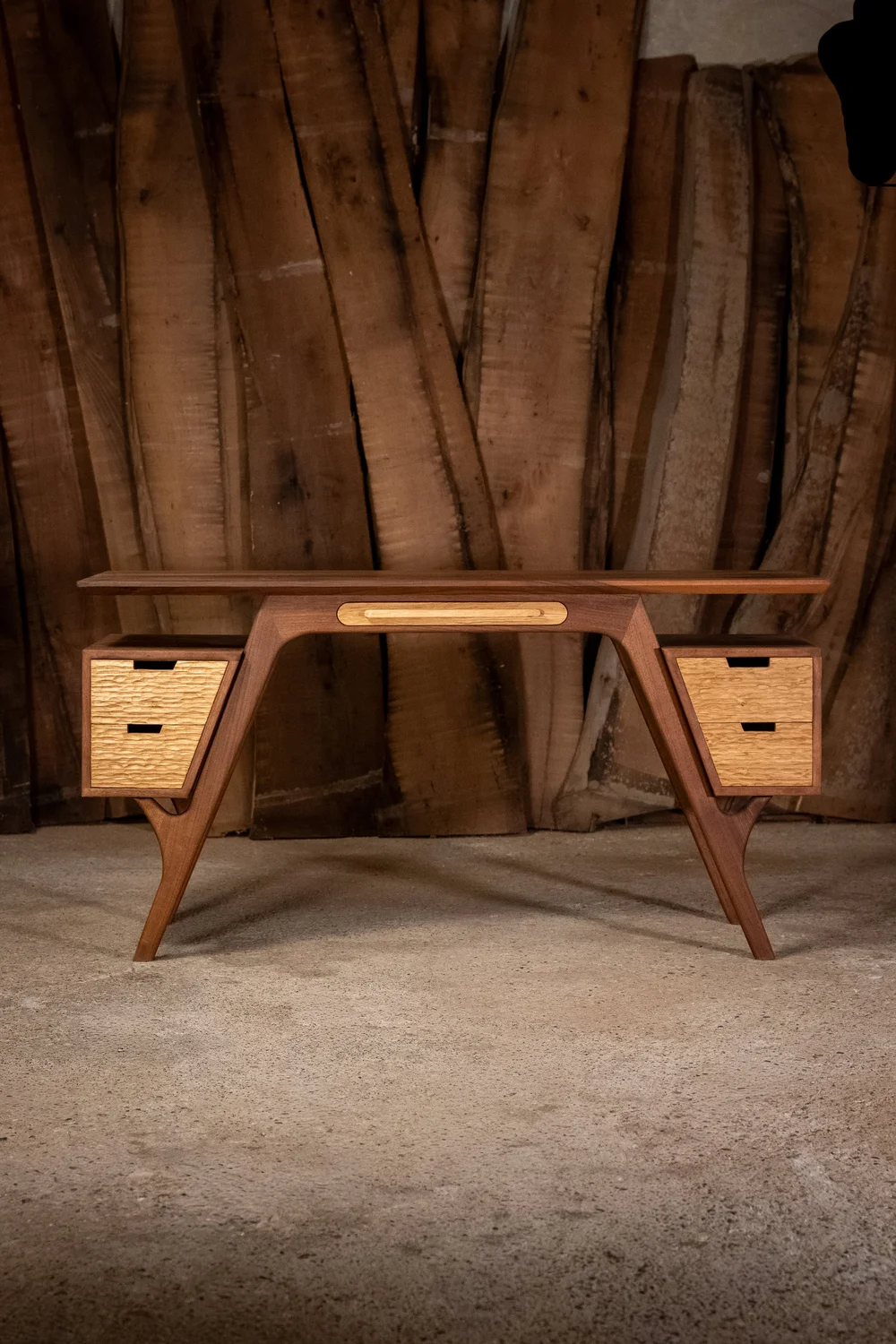 PLAV6561 Dar’Vea Office Desk – 150×55 cm - Image 1